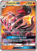 Salazzle GX Ultra Rare SM - Burning Shadows 25/147 NM (Back)