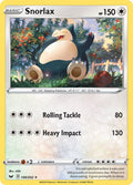 Snorlax Rare SWSH01: Sword & Shield Base Set 140/202 NM (Back)
