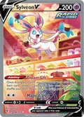 Sylveon V (Alternate Full Art) Ultra Rare SWSH07: Evolving Skies 184/203 NM (Back)