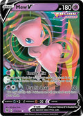 Mew V Ultra Rare SWSH08: Fusion Strike 113/264 NM (Back)