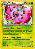 Vivillon - 15/162 (Cosmos Holo) Promo Miscellaneous Cards & Products 015/162 NM (Back)