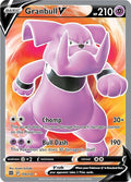 Granbull V (Full Art) Ultra Rare SWSH09: Brilliant Stars 159/172 NM (Back)