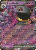 Banette ex - Double Rare SV01: Scarlet & Violet Base Set 088/198 NM (Back)