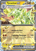 Tyranitar ex Double Rare SV03: Obsidian Flames 066/197 NM (Back)