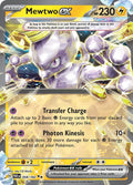 Mewtwo ex Double Rare SV04: Paradox Rift 058/182 NM (Back)