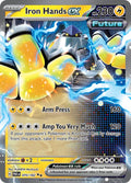 Iron Hands ex - Double Rare SV04: Paradox Rift 070/182 NM (Back)