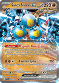 Sandy Shocks ex - Double Rare SV04: Paradox Rift 108/182 NM (Back)