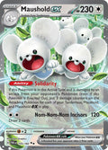 Maushold ex Double Rare SV04: Paradox Rift 155/182 NM (Back)