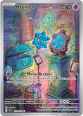 Bronzor - Illustration Rare SV05: Temporal Forces 170/162 NM (Back)
