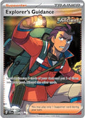 Explorer's Guidance Ultra Rare SV05: Temporal Forces 200/162 NM (Back)