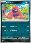 Maschiff - (Cosmos Holo) Common Miscellaneous Cards & Products 142/193 NM (Back)