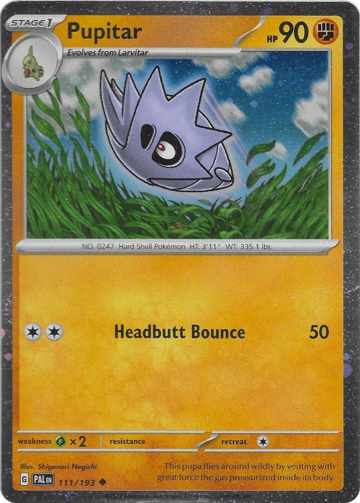 Pupitar - (Cosmo Foil) Promo Miscellaneous Cards & Products 111/193 NM (Back)