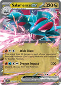 Salamence ex - Double Rare SV09: Journey Together 114/159 NM (Back)