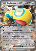 Dudunsparce ex - Double Rare SV09: Journey Together 121/159 NM (Back)