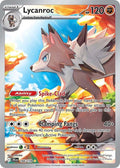 Lycanroc Illustration Rare SV09: Journey Together 166/159 NM (Back)