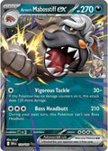 Arven's Mabosstiff ex - Double Rare SV10: Destined Rivals 139/182 NM (Back)