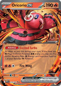 Oricorio ex - Double Rare ME02: Phantasmal Flames 018/094 NM (Back)