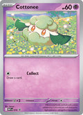 Cottonee (Cosmos Holo) Promo ME: Mega Evolution Promo 018 NM (Back)