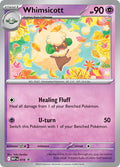 Whimsicott (Cosmos Holo) Promo ME: Mega Evolution Promo 019 NM (Back)