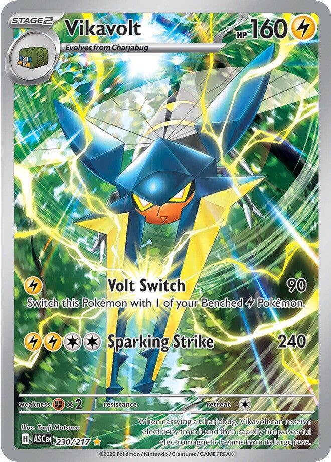 Vikavolt Illustration Rare ME: Ascended Heroes 230/217 NM (Back)