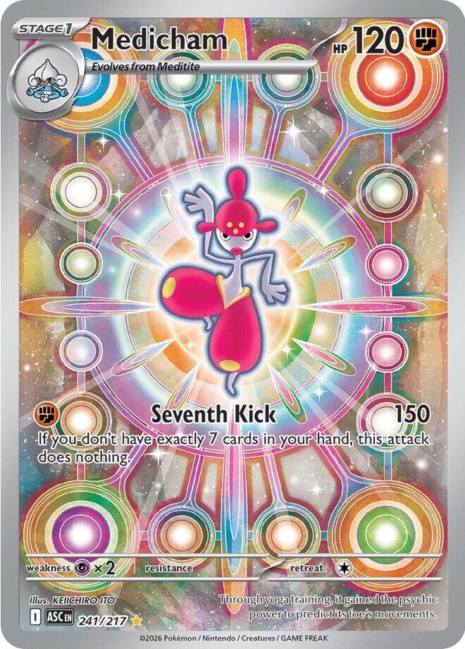 Medicham Illustration Rare ME: Ascended Heroes 241/217 NM (Back)