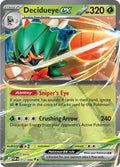 Decidueye ex - Double Rare ME03: Perfect Order 012/088 NM (Back)