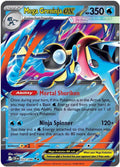 Mega Greninja ex - Double Rare ME04: Chaos Rising 022/086 NM (Back)