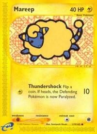 Mareep Common Expedition 119/165 LP (Ask for Photos) (Back)