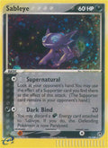 Sableye Holo Rare Sandstorm 10/100 LP (Ask for Photos) (Back)