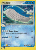 Wailord Holo Rare Ruby and Sapphire 14/109 LP (Ask for Photos) (Back)
